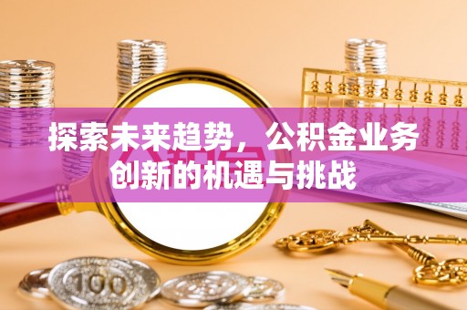 博尔塔拉探索未来趋势，公积金业务创新的机遇与挑战