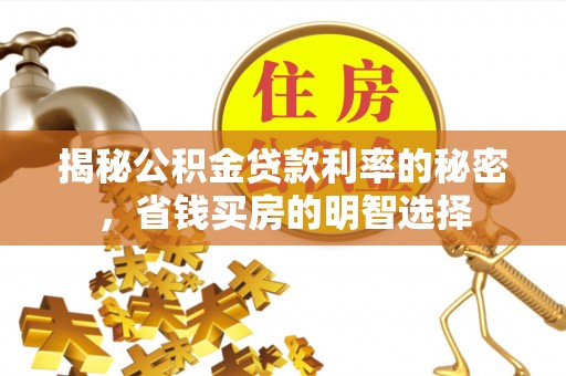 博尔塔拉揭秘公积金贷款利率的秘密，省钱买房的明智选择
